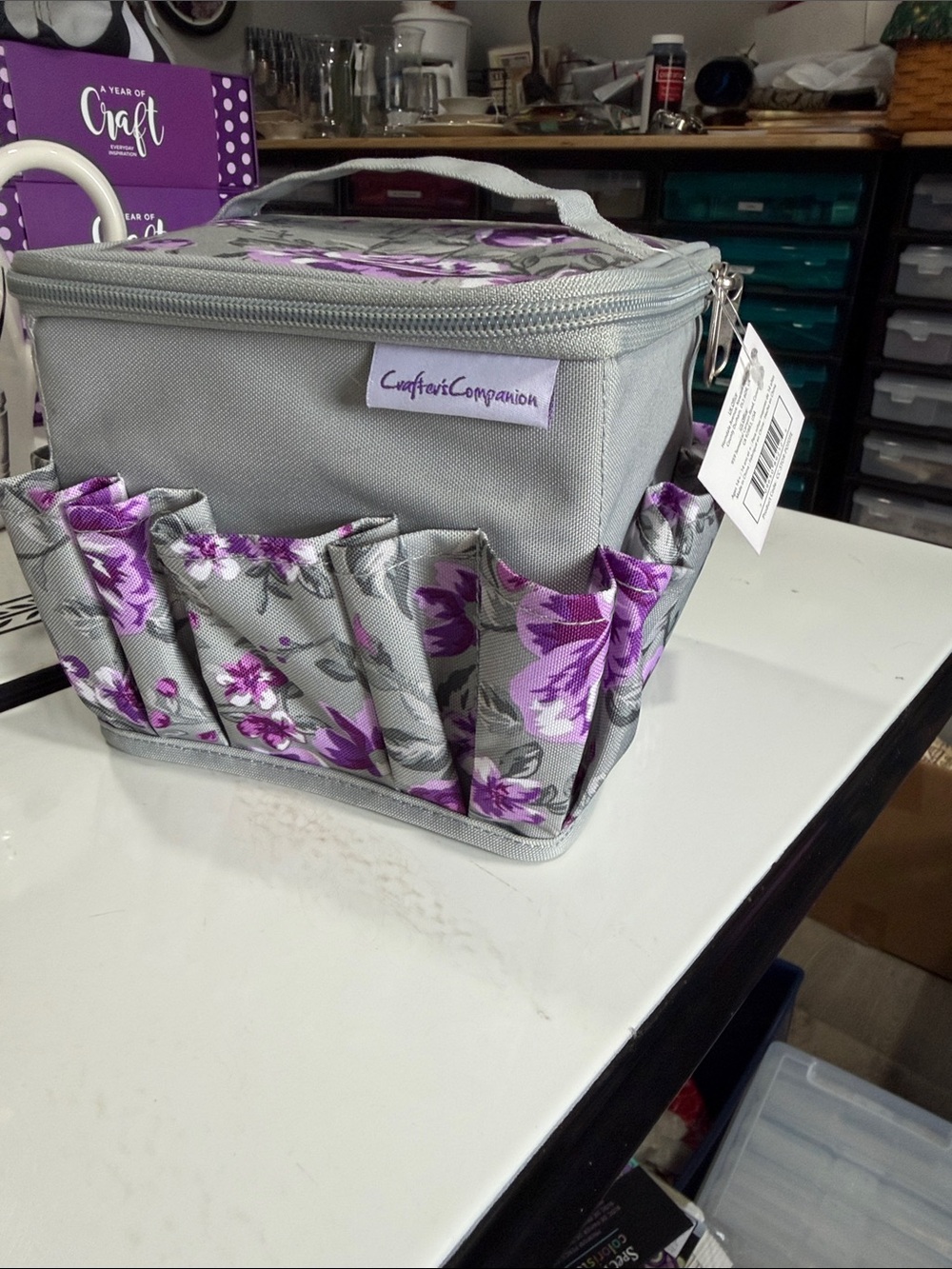 Crafters Companion Square Organizer Tote